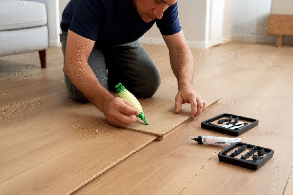 Gaps Repairing issues laminate flooring