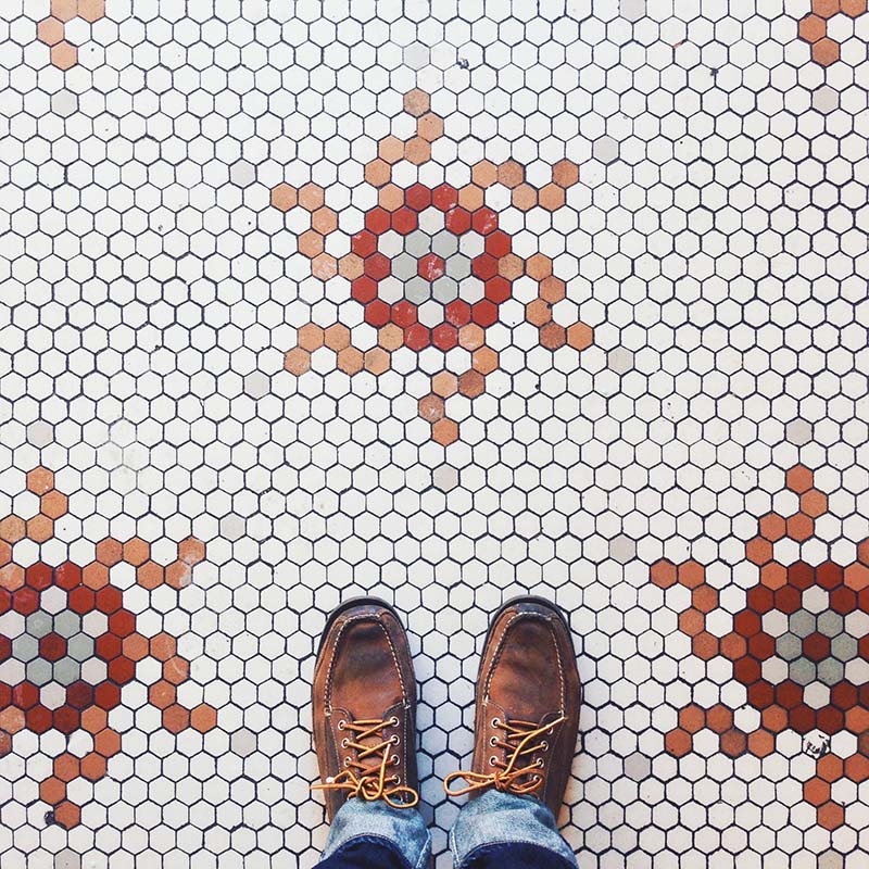 tile floor and feet 6AW2DQ5