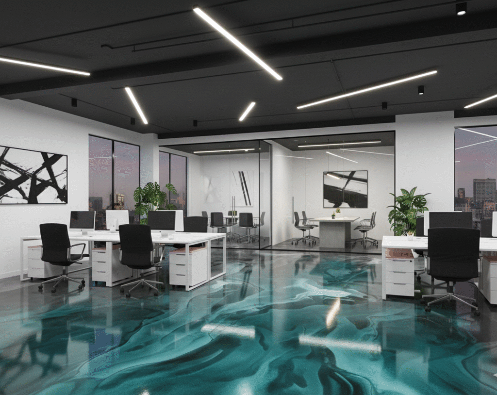 Metallic Epoxy Floor