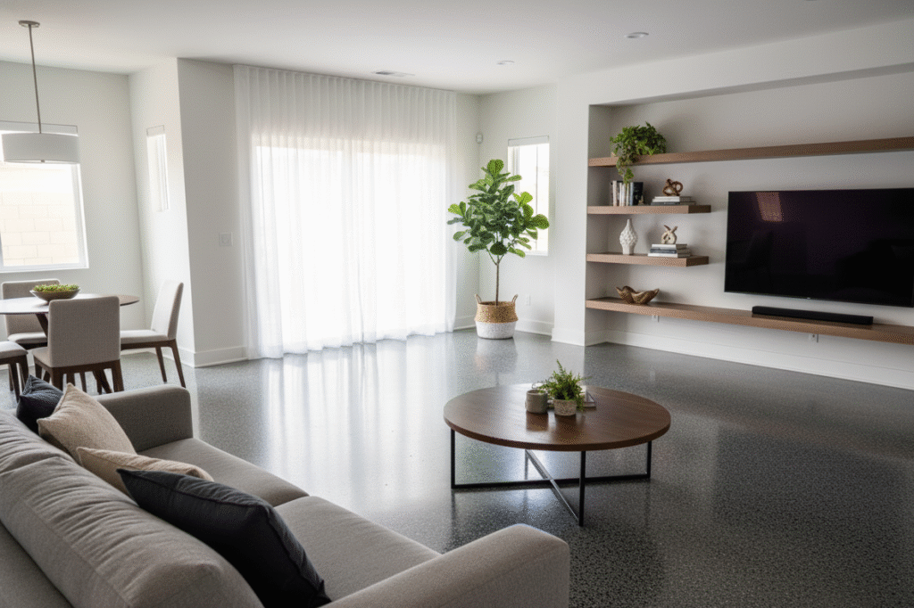 decorative epoxy floor