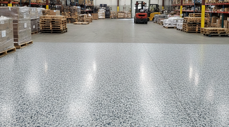 epoxy flake floor