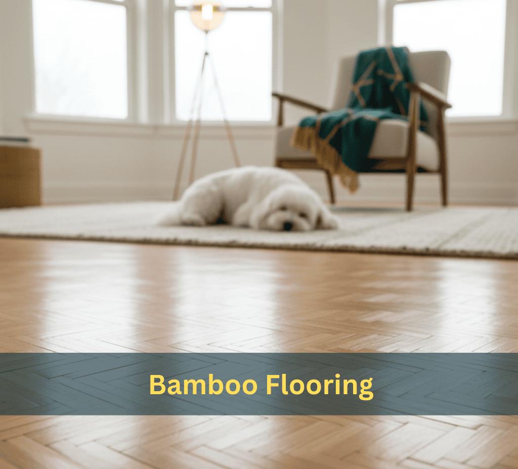 Strand-woven bamboo is harder than many traditional woods and offers excellent resistance to scratches. It’s also a sustainable option, making it ideal if you’re looking for something eco-friendly and long-lasting.