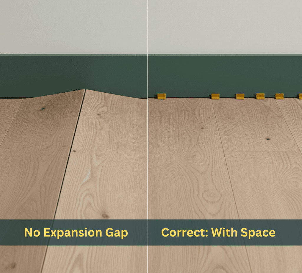 Forgetting Expansion Gaps