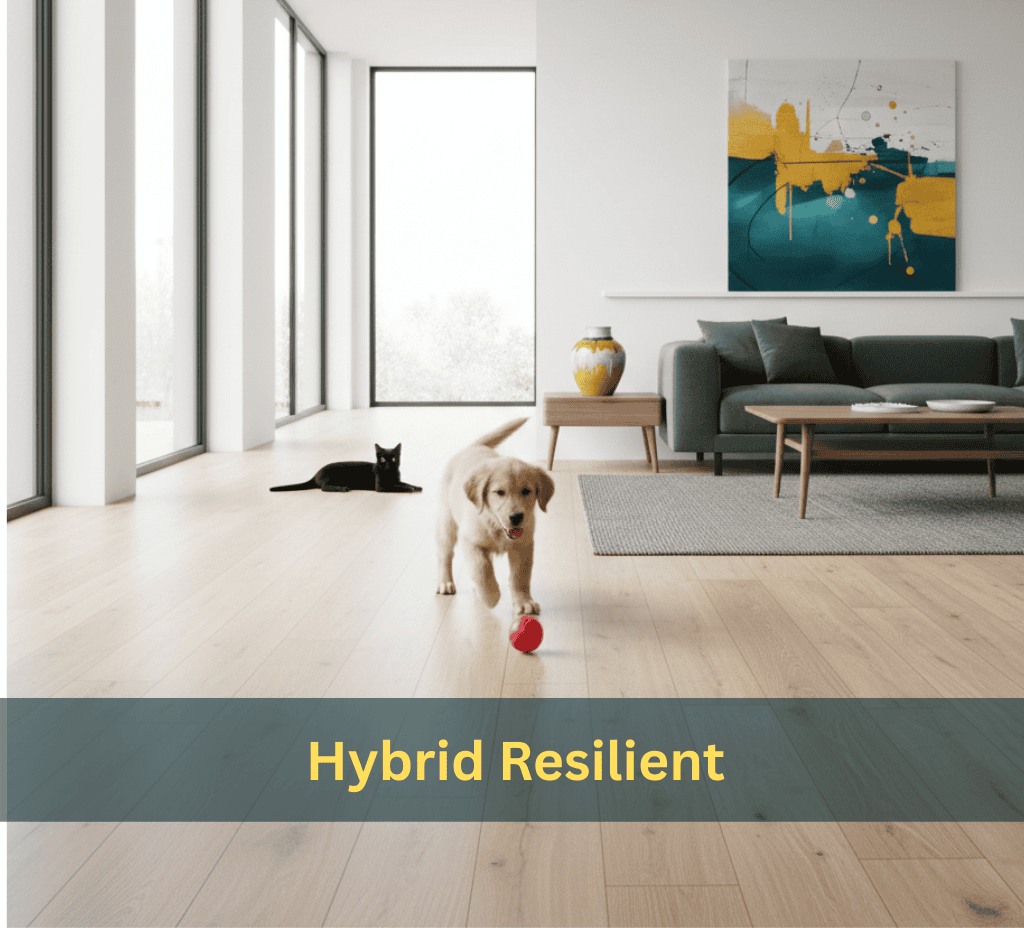 Hybrid Resilient Flooring