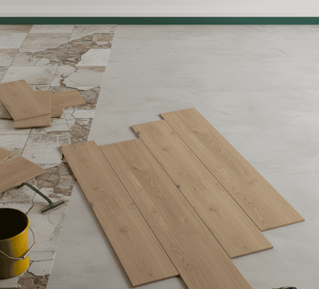 Installing Over Old Flooring Without Proper Prep