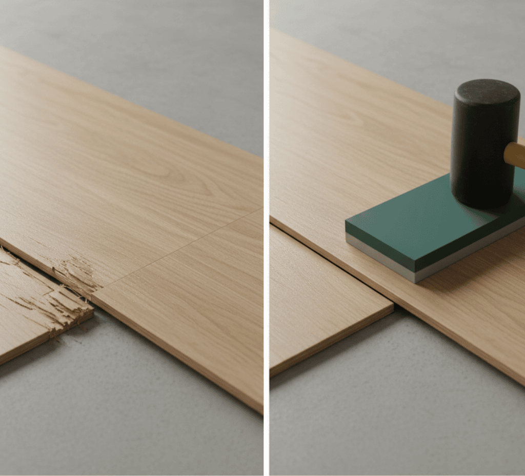 Misaligned or Forced Planks