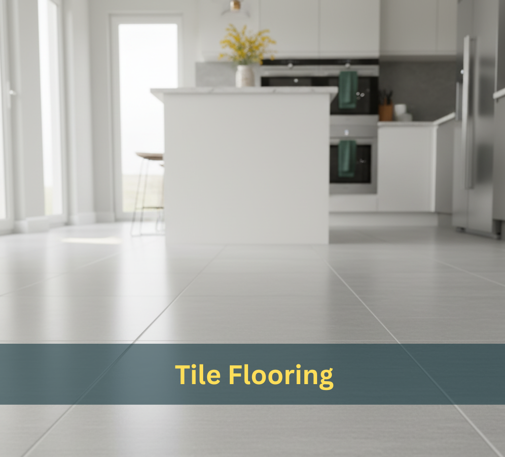 Tile Flooring (Porcelain or Ceramic)
