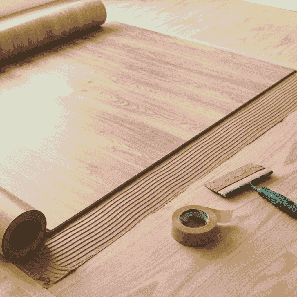 Installing Vinyl Sheet Flooring on Plywood or Wood Subfloor