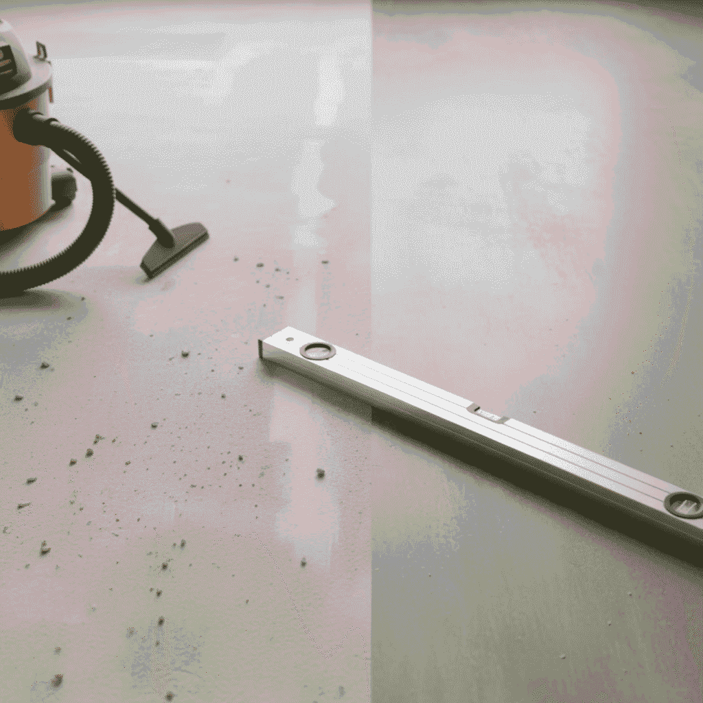 Not Preparing the Subfloor Properly