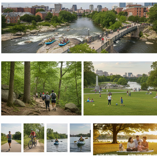 Parks Outdoor Recreation and the James River